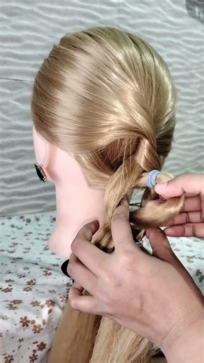 Step-by-Step Thick French Braid Tutorial ♥️#thick #french #braid #tutorial #viral #hair #easy #viral