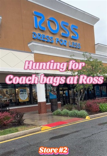 Come with me to 11 Ross stores during the great Coach Ross frenzy of 2026! #coachbags #rossfinds #ross #coachross #shoppingvlog 👛