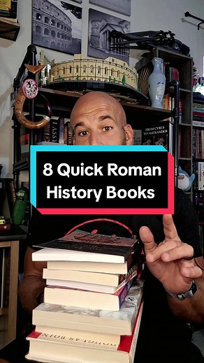 8 history books about Ancient Rome that you can read pretty quick! Book List (listed on my storefront as well!): The Day Commodus ****** A Rhino by Jerry Toner Scipio Africanus by BH Liddell Hart Hannibal by Philip Freeman The Fall of Rome by Bryan Ward-Perkins Agrippina by Emma Southon The Spartacus War by Barry Strauss The Battle That Stopped Rome by Peter S. Wells Alaric the Goth by Douglas Boin #ancientrome #historybooks #nonfictionbooks #historybuff