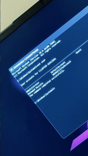 شرح net user في ويندوز | عرض وإدارة حسابات المستخدمين من CMD
