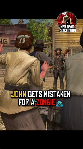 John gets mistaken for a zombie🧟 #rdr2 #arthurmorgan #reddeadredemption2 | True Mobster