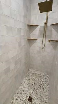 Full DIY shower renovation — start to finish in 3 minutes