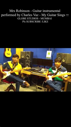 GUITAR INSTRUMENTAL - MRS ROBINSON - PLAYED BY CHARLES VAZ