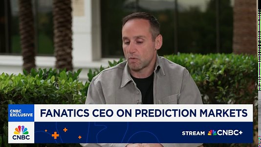 Fanatics CEO: We're launching our own prediction markets within the next couple weeks