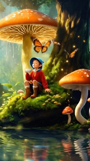 The Little Elf's Magical Forest Adventure ✨🍄