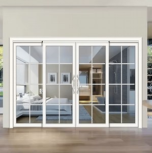 [Hot Item] Interior Aluminium Bathroom Kitchen PT/Pd Aluminum Swing and Sliding Door for Apartment