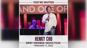 Henry Cho inducted into Grand Ole Opry
