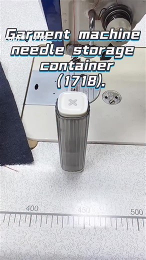 WHOLEHEARTED Sewing Tutorials & Tools | Garment machine needle storage container (1718). Wholeheartedapparel#sewinglife #machinerepair #toolsofthetrade #sewingtools #machinerytok... | Instagram