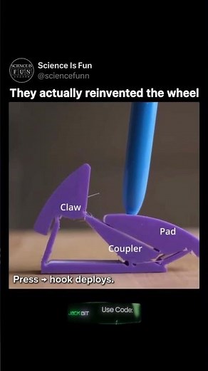 They actually reinvented the wheel