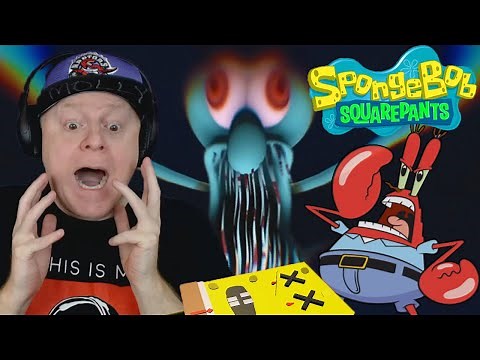 SQUIDWARD TRAPPED ME IN HIS BASEMENT | 3 SCARY GAMES [ SPONGEBOB EDITION ]