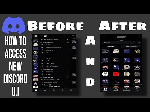How to get The New Discord UI ( Available for Android and IOS ) | 2023