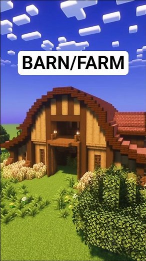 Minecraft: How To Make a Barn/Farm