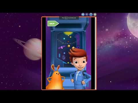 Ready Jet Go Jet's Planet Pinball Game PBS Kids