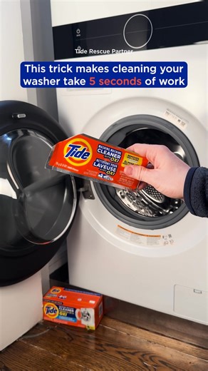 The trick to deep cleaning your washer? Use Tide Washing Machine Cleaner to help keep it fresh and efficient. | Tide Rescue