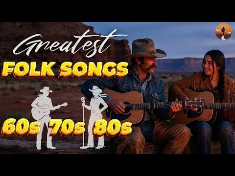 50 Great Classic Folk & Country Songs - Bob Dylan, Neil Young, John Denver, America, Cat Stevens ...