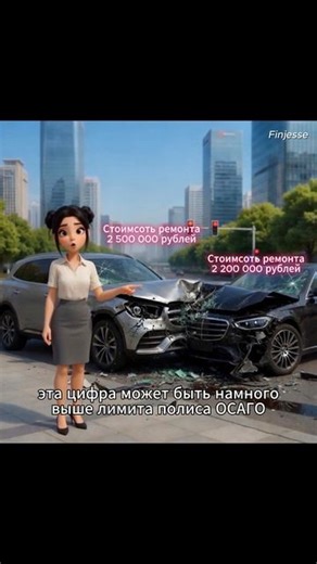 Добровольное Страхование Автогражданской Ответственности - ролик для страховых агентов Finjesse.