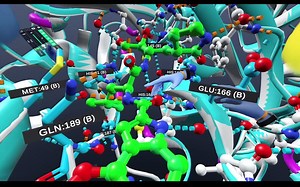 VR 中的 COVID-19：SARS-CoV-2 主要蛋白酶和酮基抑制剂