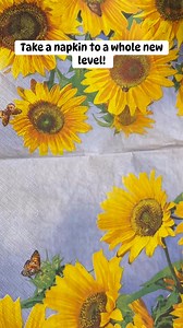 34 reactions · 6 comments | Who knew modnpodgin napkins would be so much fun! I added my personal touch with painted berries. #reeloftheday #napkins #modpodge #diy #doittourself #europeanexcellency #napkinproject #decoupage #homedecor #decor #paperart #napkinart | Manny’s Paper Fun | Facebook