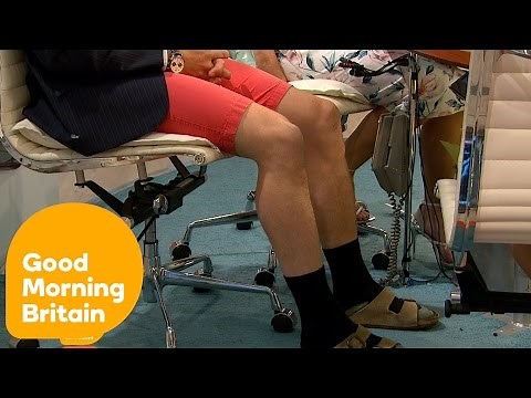 Ben Shephard And The GMB Boys Get Their Knees Out | Good Morning Britain