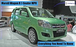 Maruti Wagon R 7-Seater MPV India Launch, Price Expectations And Other Details » Car Blog India