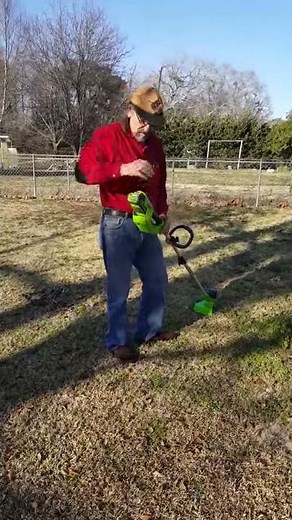 Greenworks 40V 12" cordless string trimmer