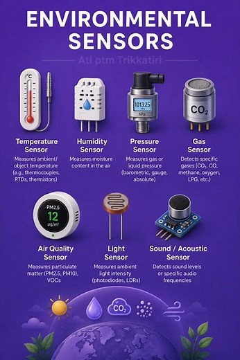 🔬 Types of Sensors Explained | From Environmental Sensors to Quantum Sensors | Complete STEM Guide