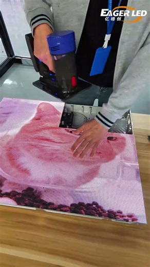 An LED module that can be quickly assembled and disassembled! #ledscreen #leddisplay #ledwall