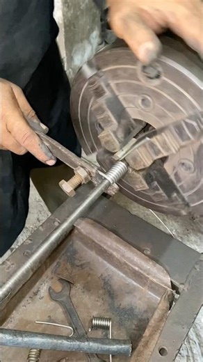 Cutter spring making process-by hand #shorts #diy #shortvideo