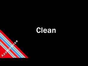 How to Pronounce Clean