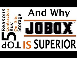 Crescent | JOBOX - Top 5 reasons contractors buy on-site storage