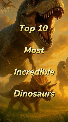 Top 10 Most Incredible Dinosaurs #Dinosaurs #Top10 #animals