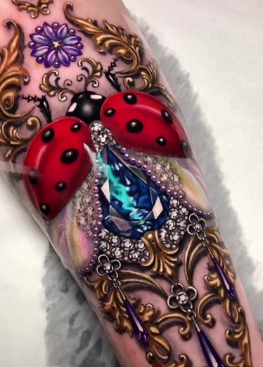 Ladybug Tattoo Art and Inspiration