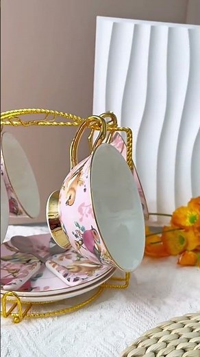 Elegant Bird & Floral Teapot Set - Perfect for Afternoon Tea! #teaset #afternoontea #kitchenware