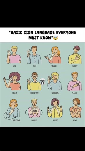 "Basic Sign Language"🤯