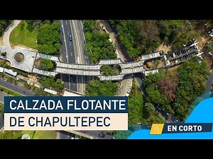Así es la Calzada Flotante, que conectará la Primera y Segunda Sección del Bosque de Chapultepec