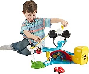 Fisher-Price Disney Mickey Mouse Clubhouse – Zip, Slide and Zoom Clubhouse