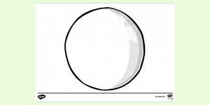 Pluto Colouring Sheet