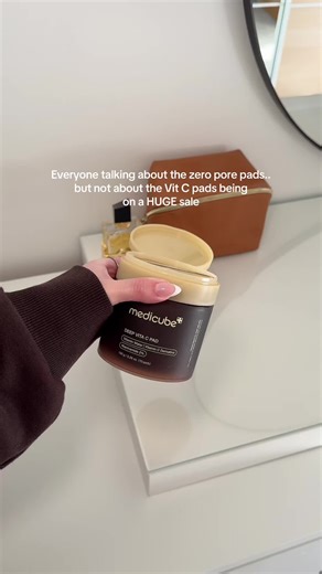 Score Vit C Toner Pads on Sale Now!