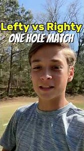 Lefty vs. Righty (1 hole match)