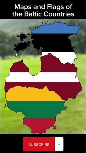 Maps and Flags of the Baltic Countries - 🇪🇺 🗺