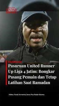 Pasuruan United Runner Up of East Java League 4