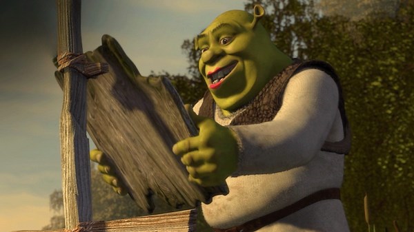 Shrek's all star moment as he meets Donkey for the first time (full scene) Shrek