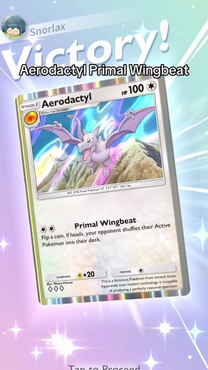 Aerodactyl Primal Wingbeat | Pokémon TCG Pocket Battle