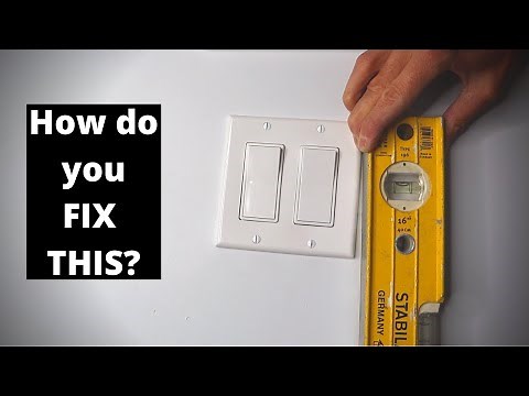 DISGUSTINGLY Out of Level Electrical Box!!!!