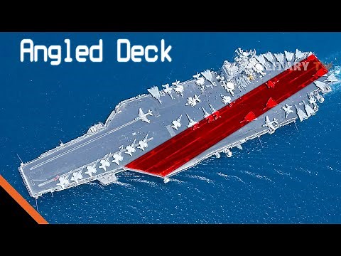 Why Aircraft Carriers Have an Angled Runway