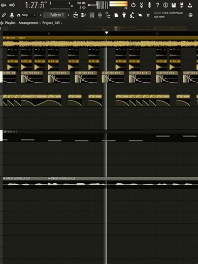 decline funk, i tried to make it sound cleaner, i still think it needs more sound effects tho #funk #flstudio #edits #tuff #skyte