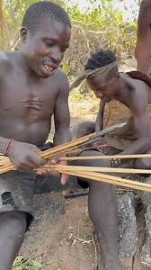 Bow and arrows are made and designed depending on type of animals #hadzabetribe #travelling #nyc #usa #uk #hadzabe | Jofi Mununu