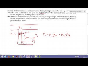 Measure Pressure with a Manometer