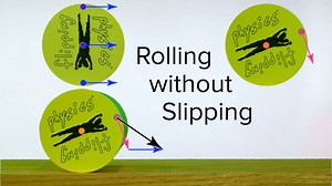 27 reactions · 3 comments | Rolling without Slipping is demonstrated...