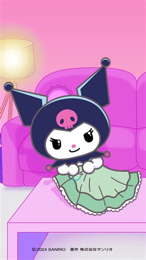 29K views · 2.3K reactions | ‘Almost done!’  Kuromi’s hard at work  Do you enjoy sewing or making things by hand too? ✂️ #kuromifytheworldweek | Hello Kitty Europe | Facebook